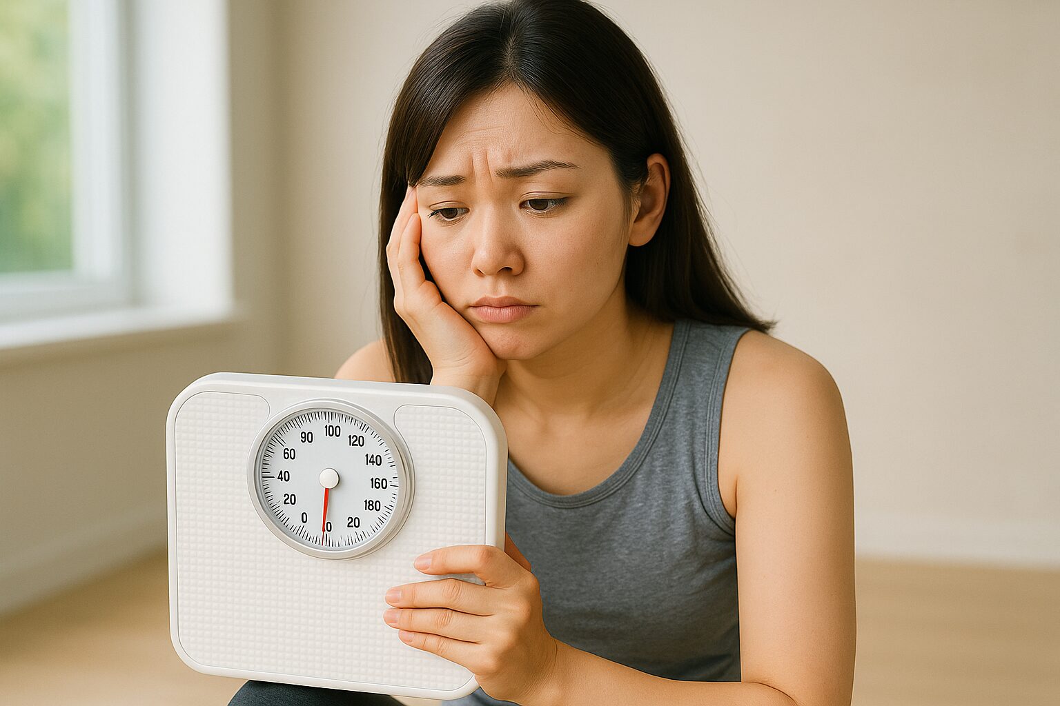 体重に悩む女性